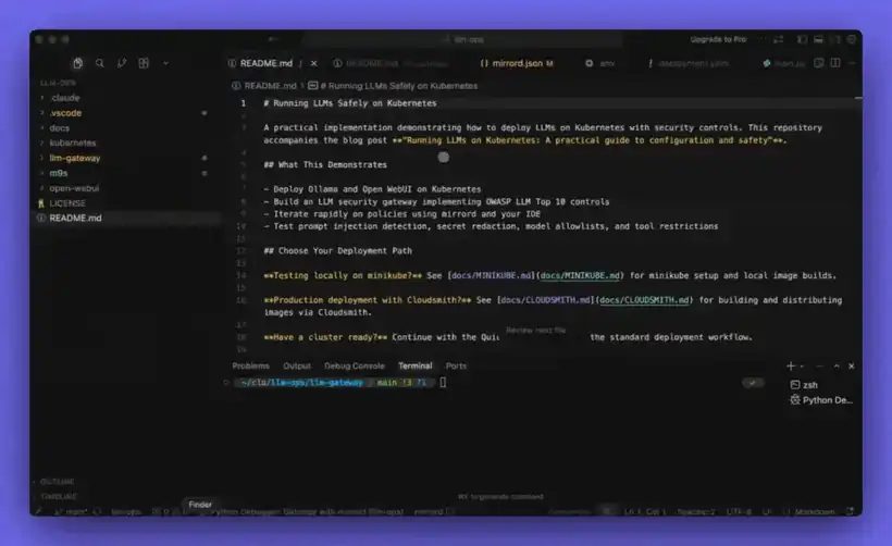 mirrord development workflow